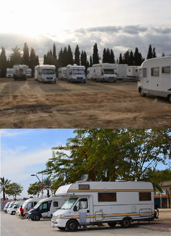 Imagen de Área municipal de autocaravanas – Lorquí (Parque de la Constitución), inaugurada el 21 de abril de 2012

